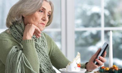 Woman letting go of ungrateful son