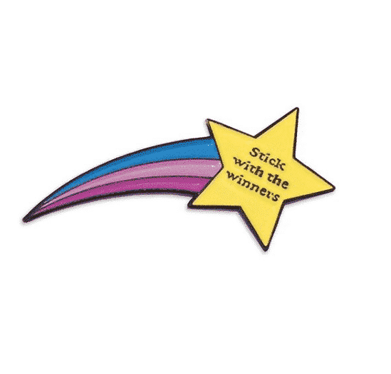 Recovery Stick With The Winners Enamel Pin