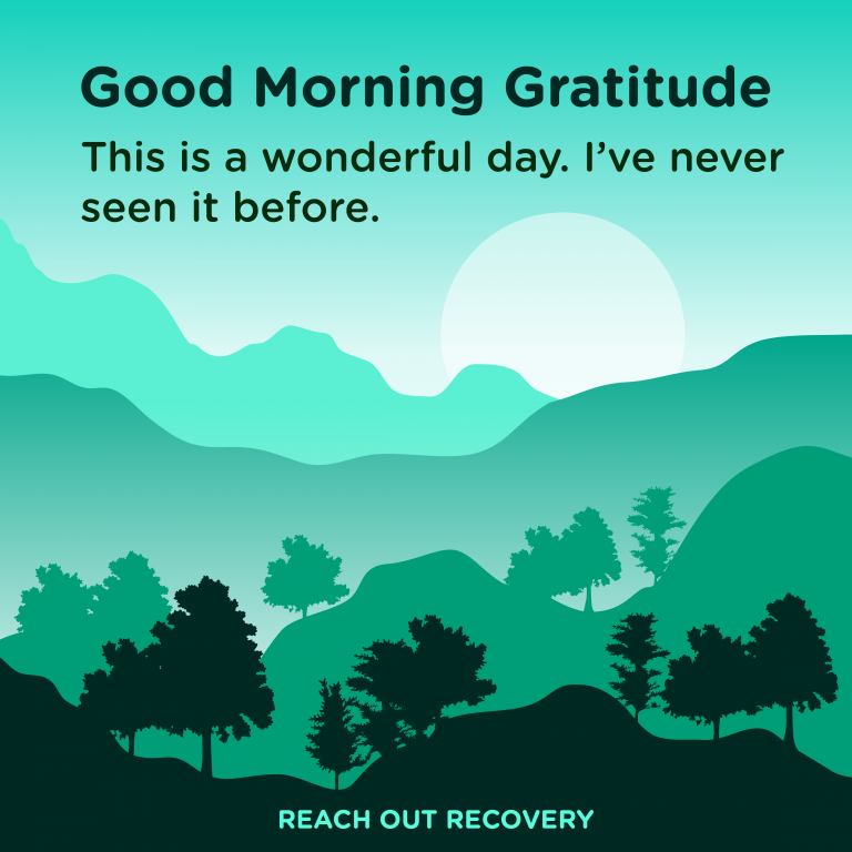 Good morning Gratitude wonderful day