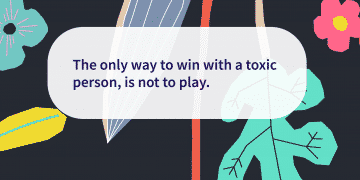 Quote of the day toxic