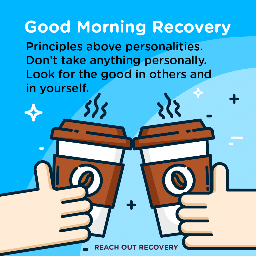 Good Morning Recovery principles