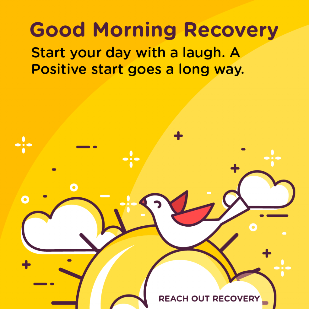 Good Morning Recovery laugh