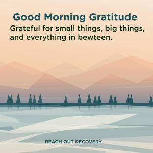 Good morning Gratitude All things