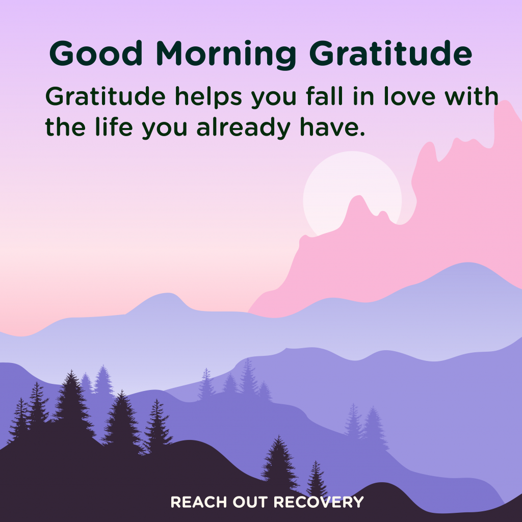 Good morning Gratitude love