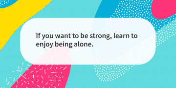 Quote of the day strong