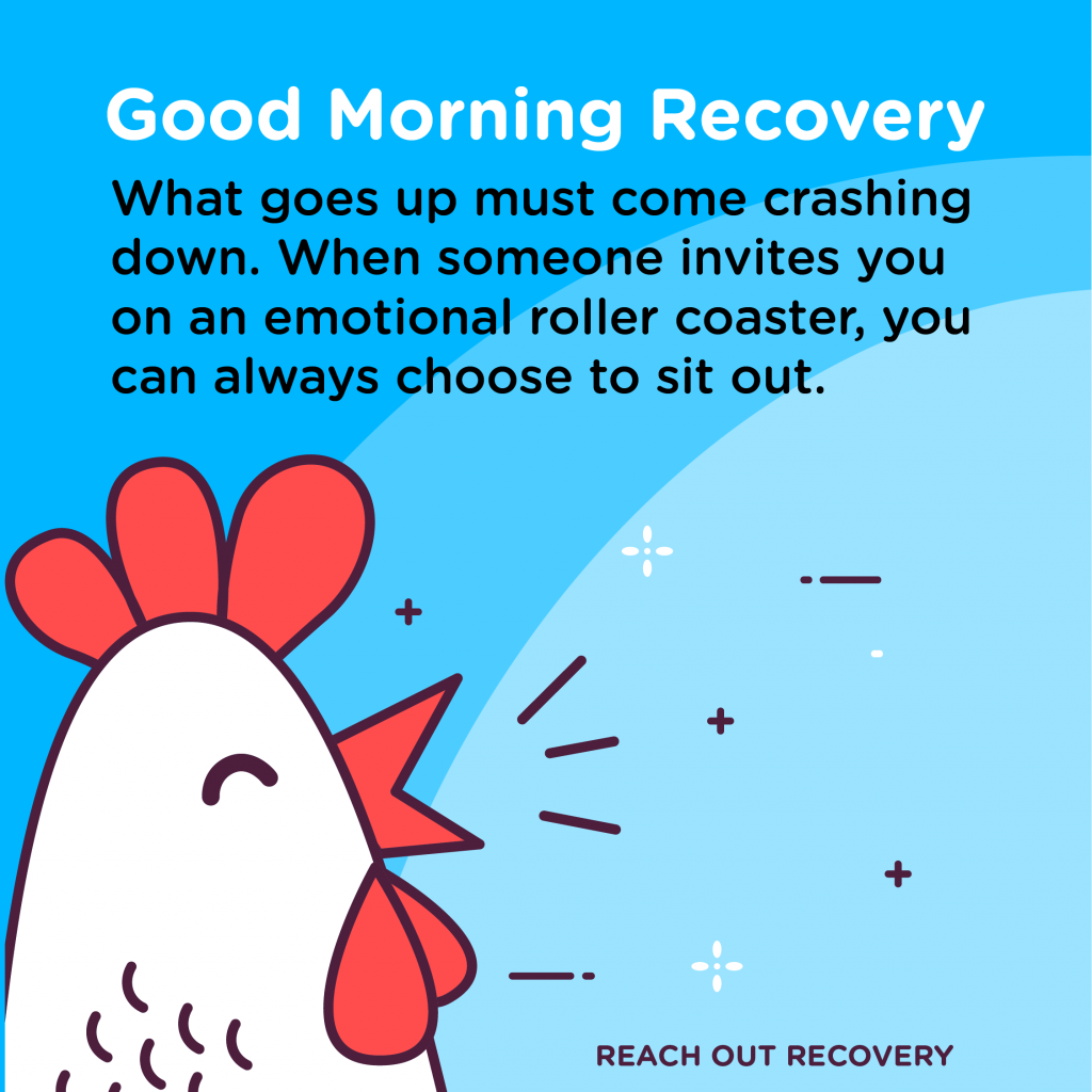 Good Morning Recovery roller coster
