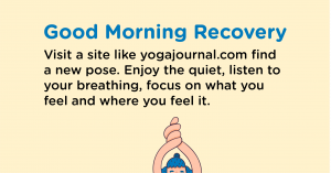 Good Morning Recovery yoga