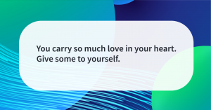 Quote of the day heart