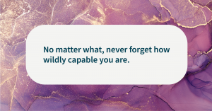 Quote of the day capable