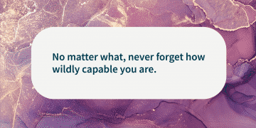 Quote of the day capable