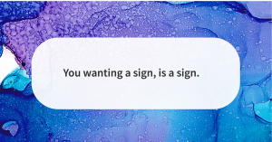 Quote of the day sign