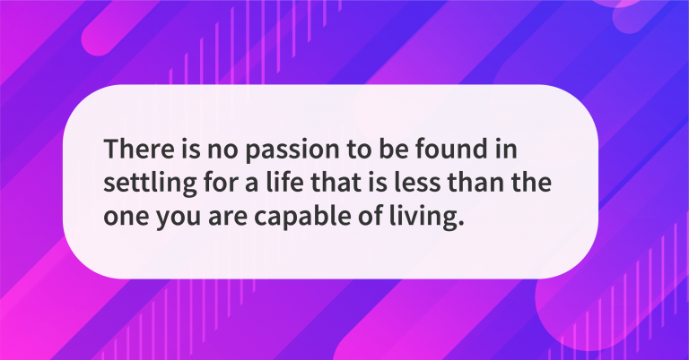 Quote of the day passion