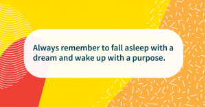 Quote of the day dream