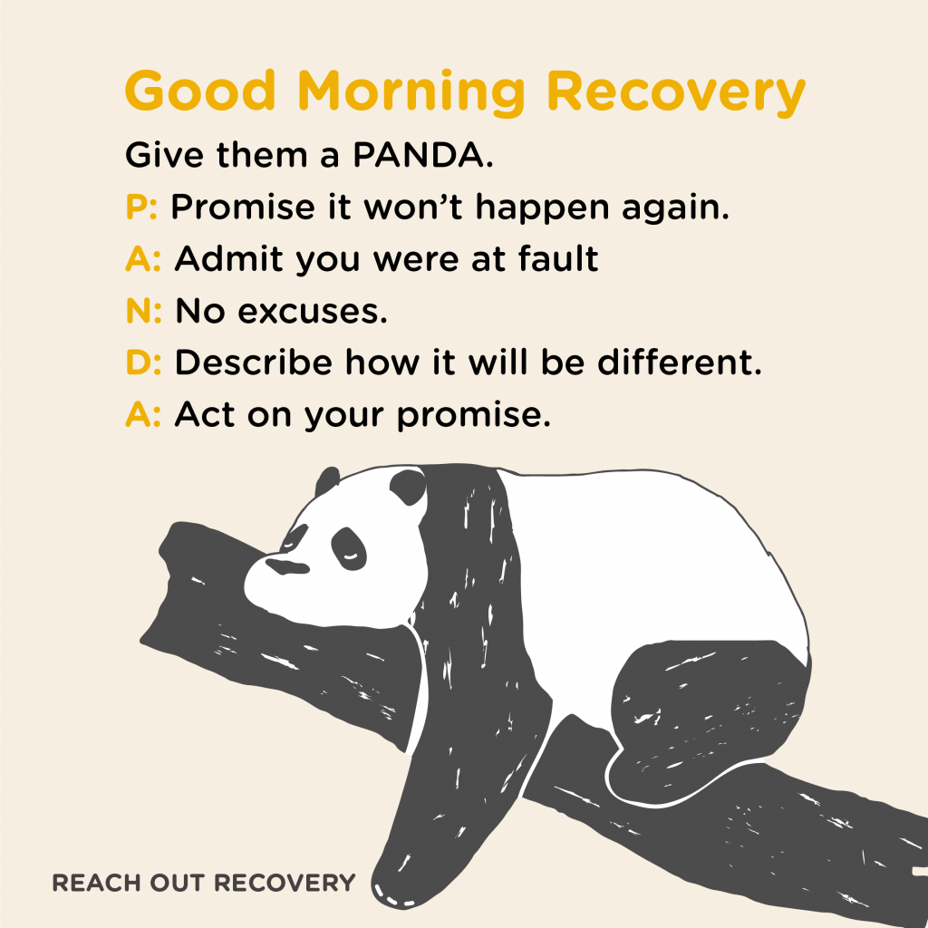 Good Morning Recovery panda