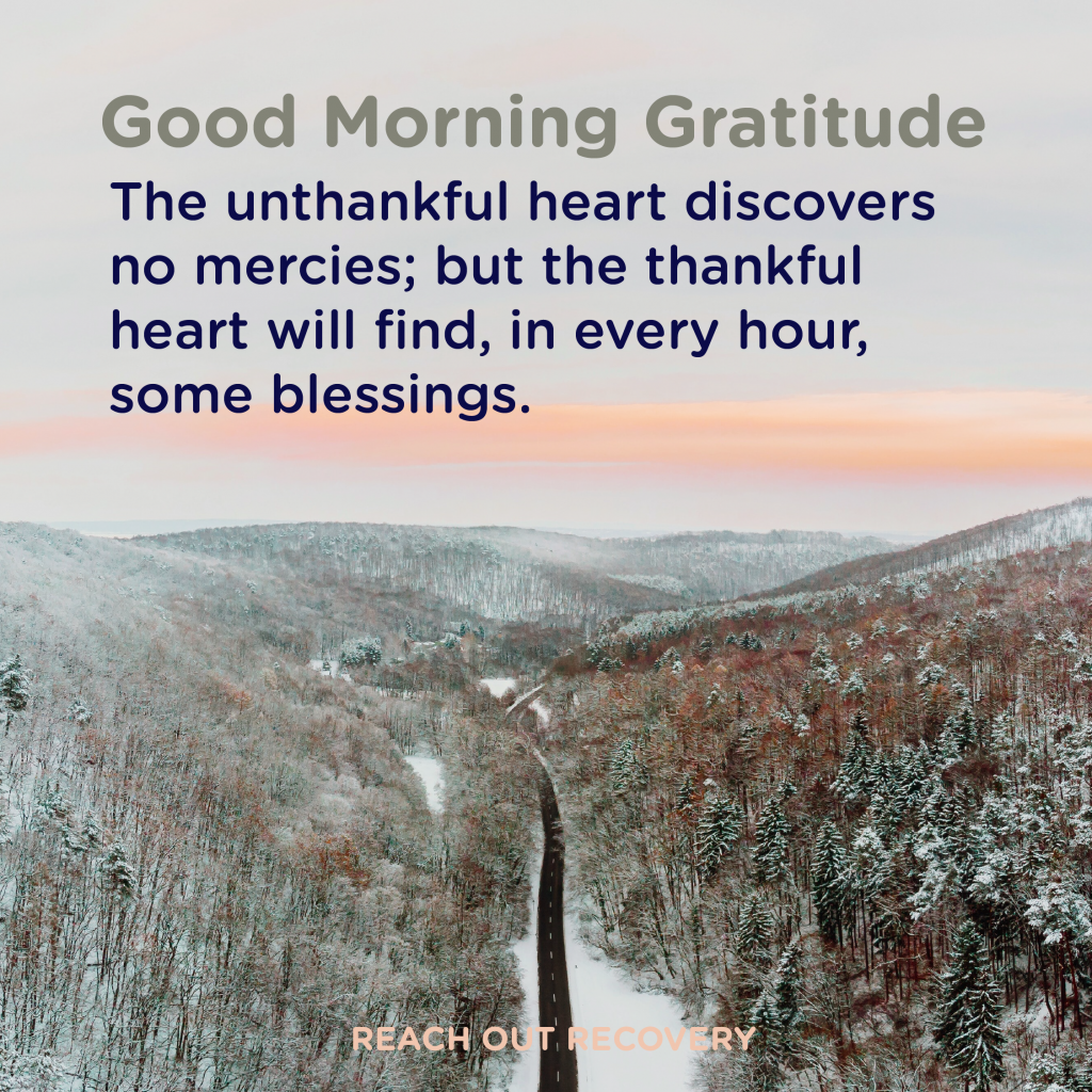Good morning Gratitude heart