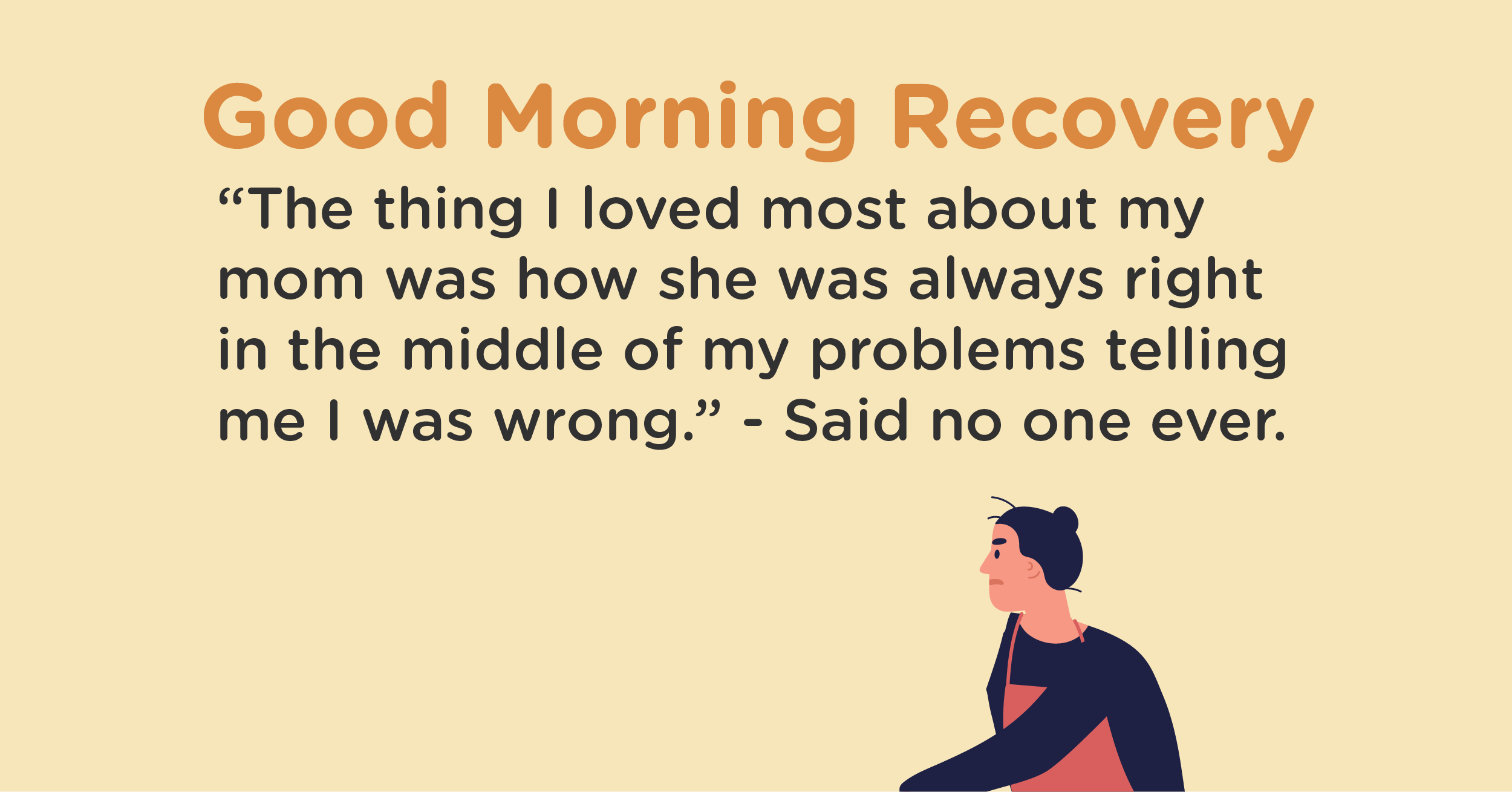 No one says this Recovery quote