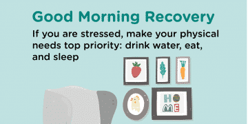Good Morning Recovery stressed