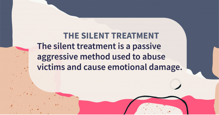 The Silent Treat is the passive Aggressive's weapon
