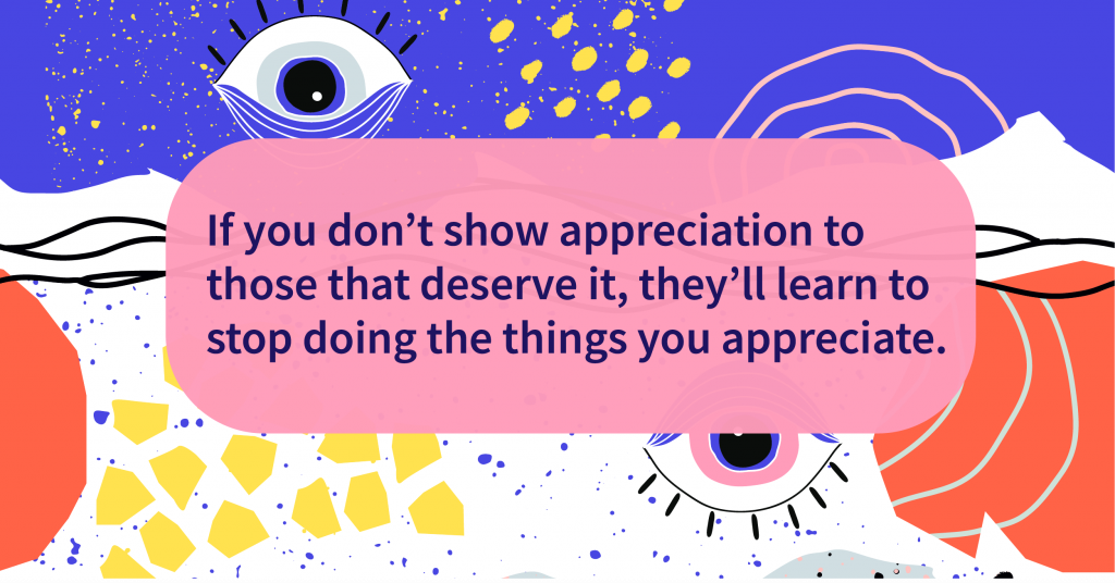 Quote of the day show your appreciation