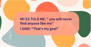 Ex for a reason