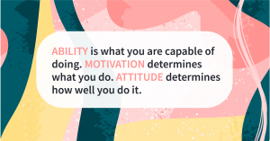 Quote of the day ability