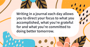 Quote of the day journaling