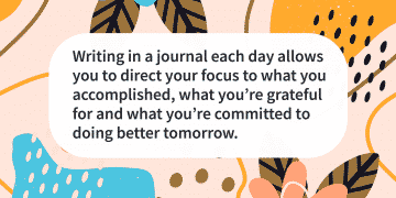 Quote of the day journaling