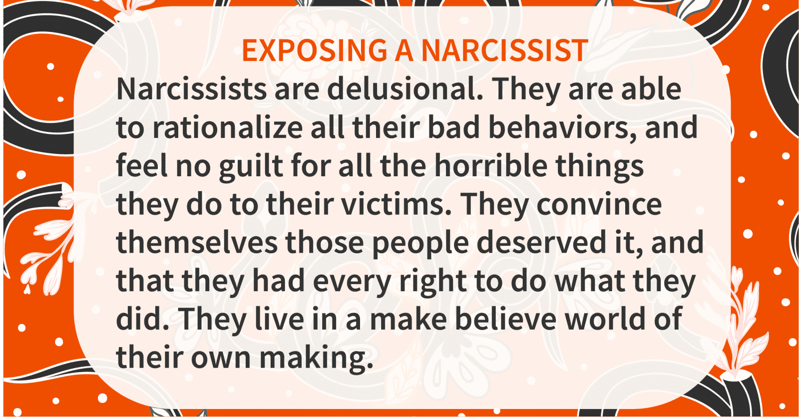 Exposing A Narcissist Can Have Dangerous Unintentional Consequences