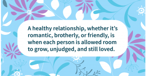 free to be you relationships quote