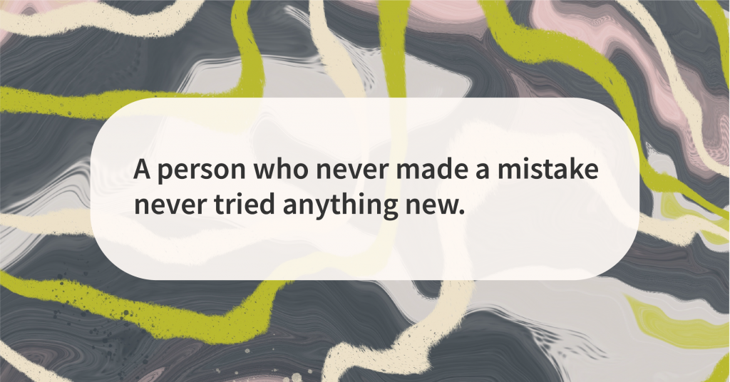 Quote of the day mistake