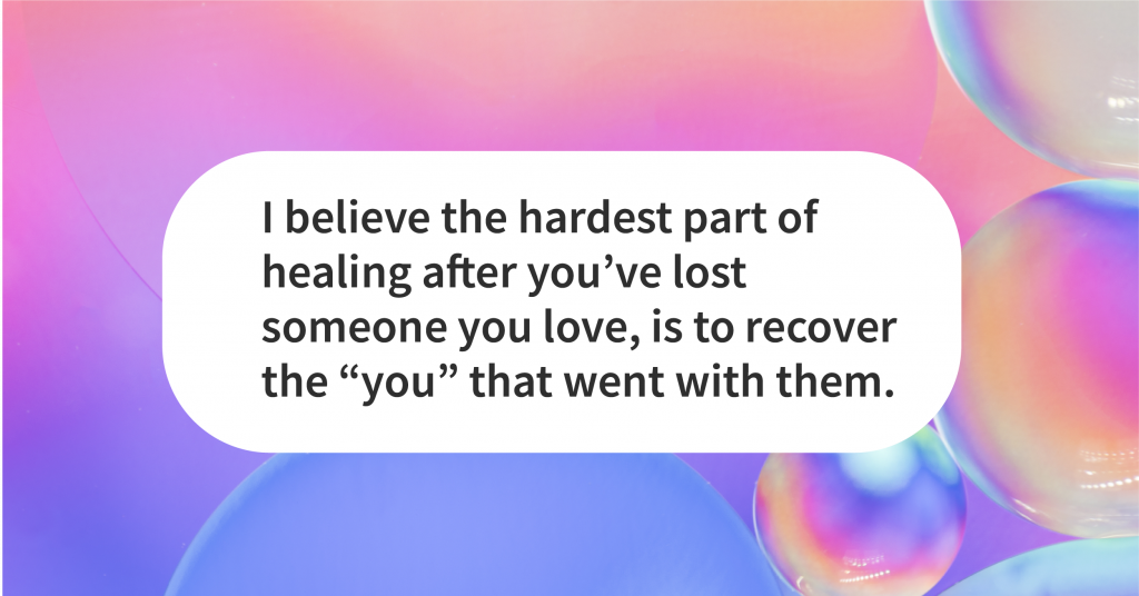 After grief recover yourself