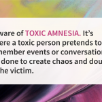 toxic amesnia