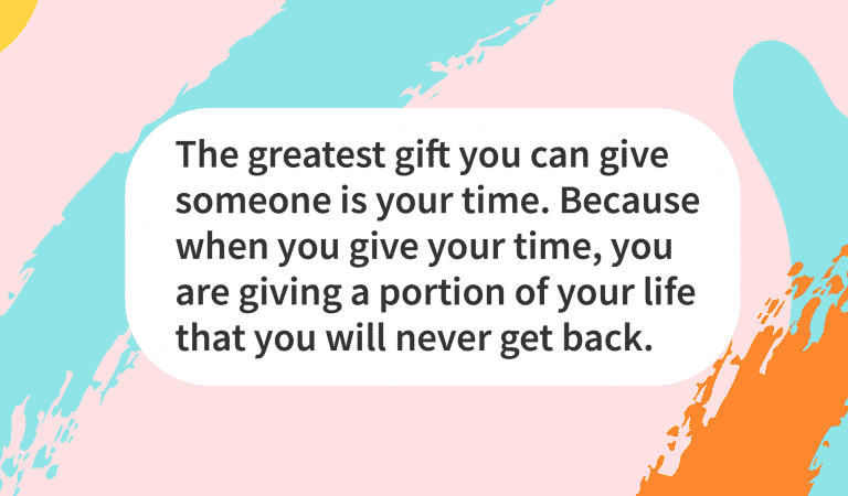 Gift Of Time Is Love That Lasts Gift Of Time Is Love That Lasts