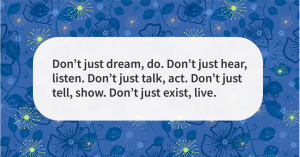 Quote of the day dream