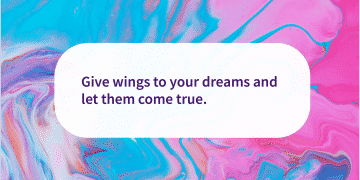 Quote of the day wings
