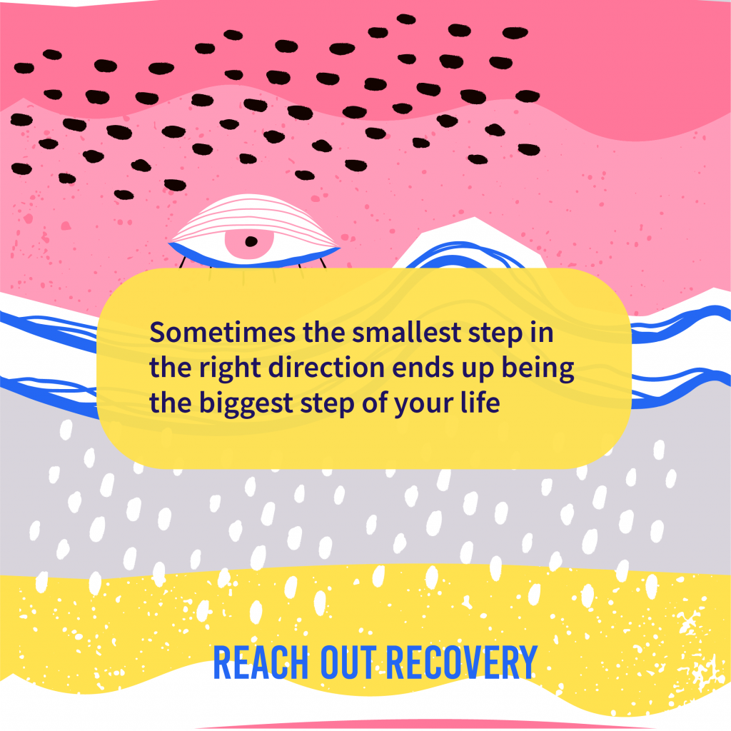 recovery quotes small step can change your life