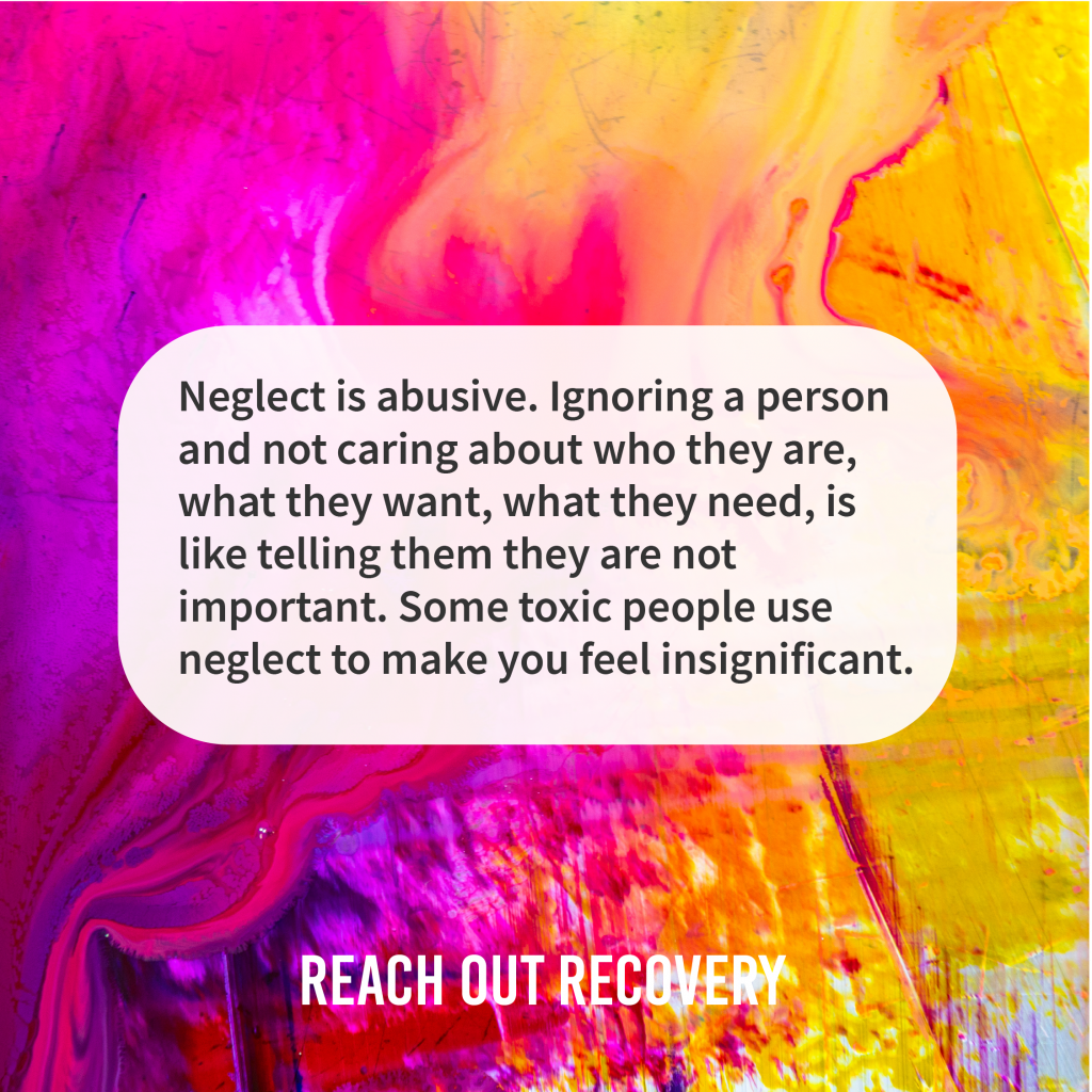 Quotes neglect is abusive