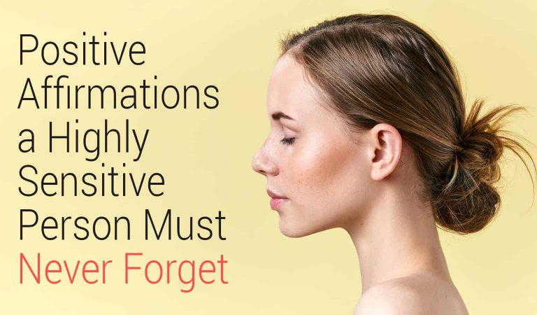 Positive Affirmations For Sensitive People Positive Affirmations For Sensitive People