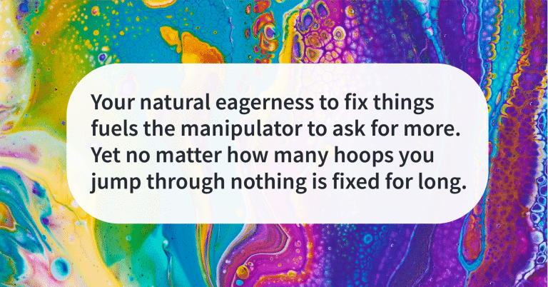narcissist quotes manipulation makes you a fixer