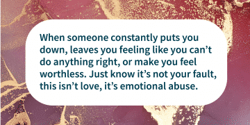 emotional abuse is one kind of domestic violence