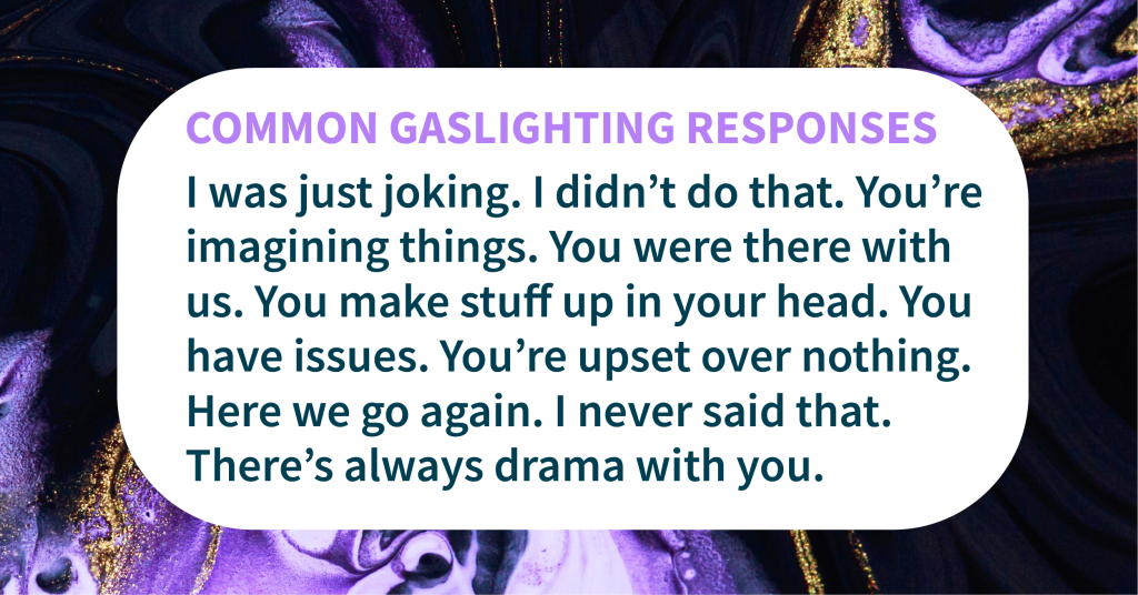 gaslighting is a sign of malignant narcissism