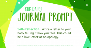 journal prompt my body