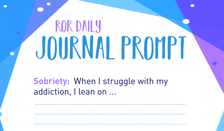 Sobriety Journal Prompt: Lean On Sobriety Journal Prompt: Lean On