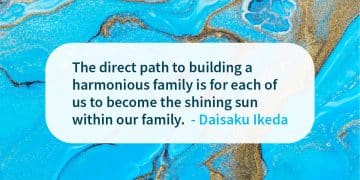 Building a harmonious family