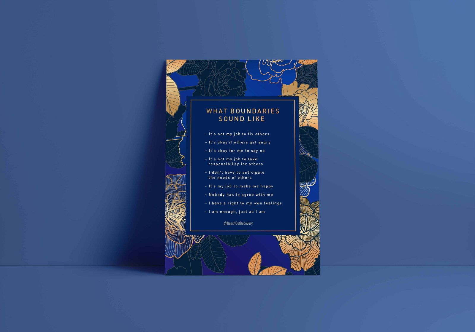 Top 4 Recovery Posters Reach Out Recovery