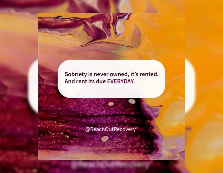 Sober quote rent