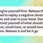 forgive yourself first quote