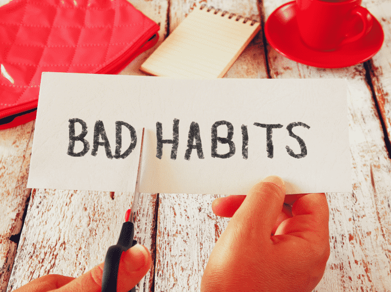 tips to banish bad habits
