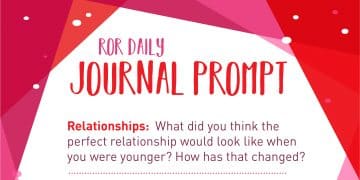 Relationship journal prompt