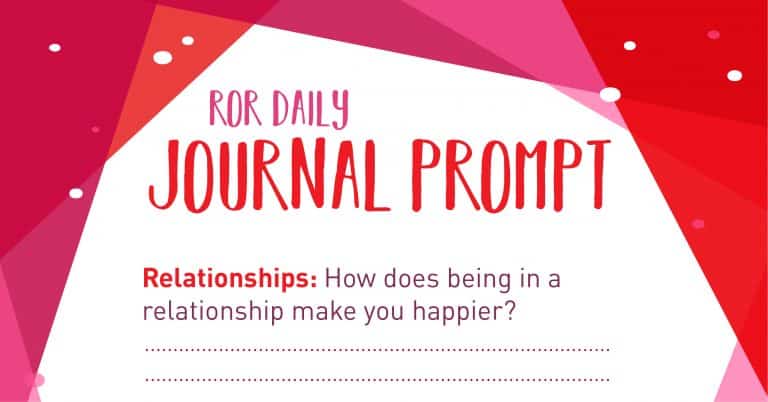 Relationship journal prompt